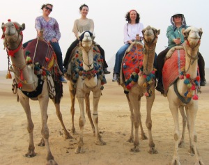 Camel riders. 